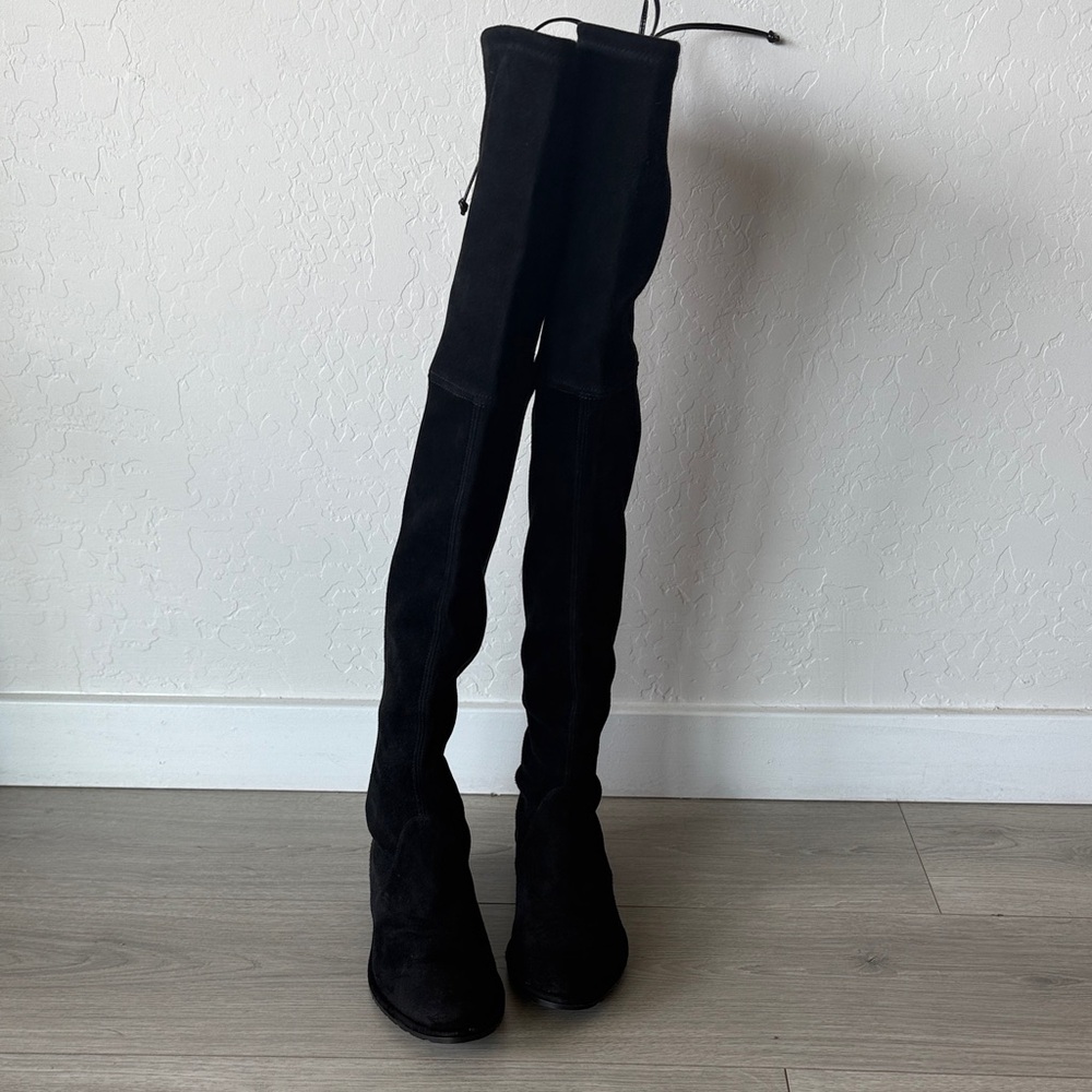 Stuart Weitzman Black Over-the-Knee Boots